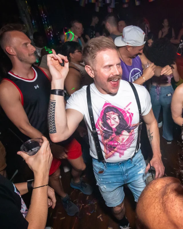 Heyday 80s Pride - June 2024 - Kimber was the DJ - Pics: @hellacurious for @ohsnapkid