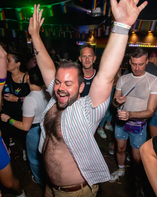 Heyday 80s Pride - June 2024 - Kimber was the DJ - Pics: @hellacurious for @ohsnapkid
