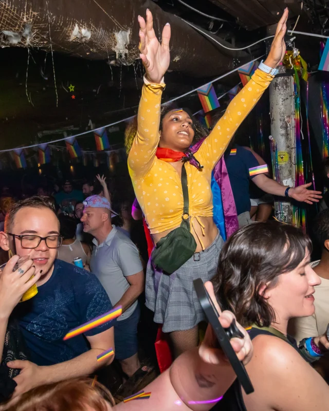 Heyday 80s Pride - June 2024 - Kimber was the DJ - Pics: @hellacurious for @ohsnapkid