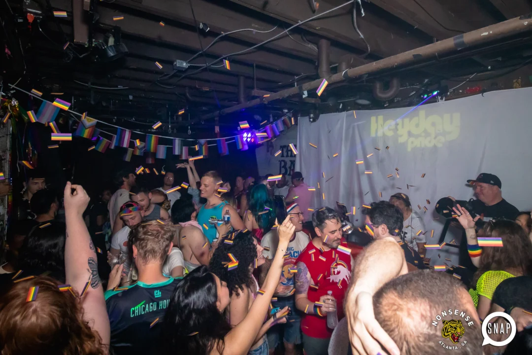 Heyday 80s Pride - June 2024 - Kimber was the DJ - Pics: @hellacurious for @ohsnapkid