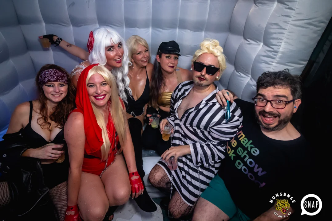 Gaga Ball - Summer 2024 - The Basement, East Atlanta - Kimber was the DJ - Pics: @hellacurious for Oh Snap Kid