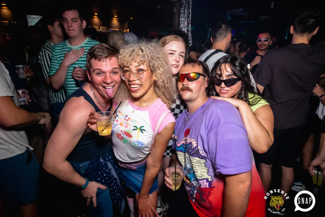 Gaga Ball - Summer 2024 - The Basement, East Atlanta - Kimber was the DJ - Pics: @hellacurious for Oh Snap Kid