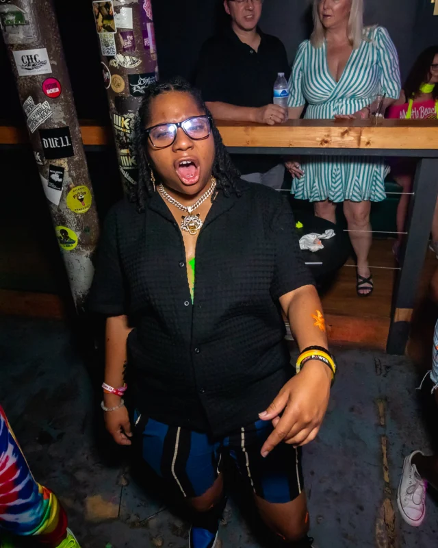 Heyday Glow - August 2024 - Kimber was the DJ - Pic: @hellacurious for @ohsnapkid