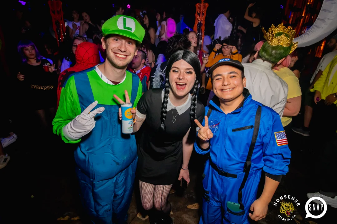 Hot Mess Halloween 2024 @ The Basement - Kimber was the DJ - Pics: @hellacurious for @ohsnapkid