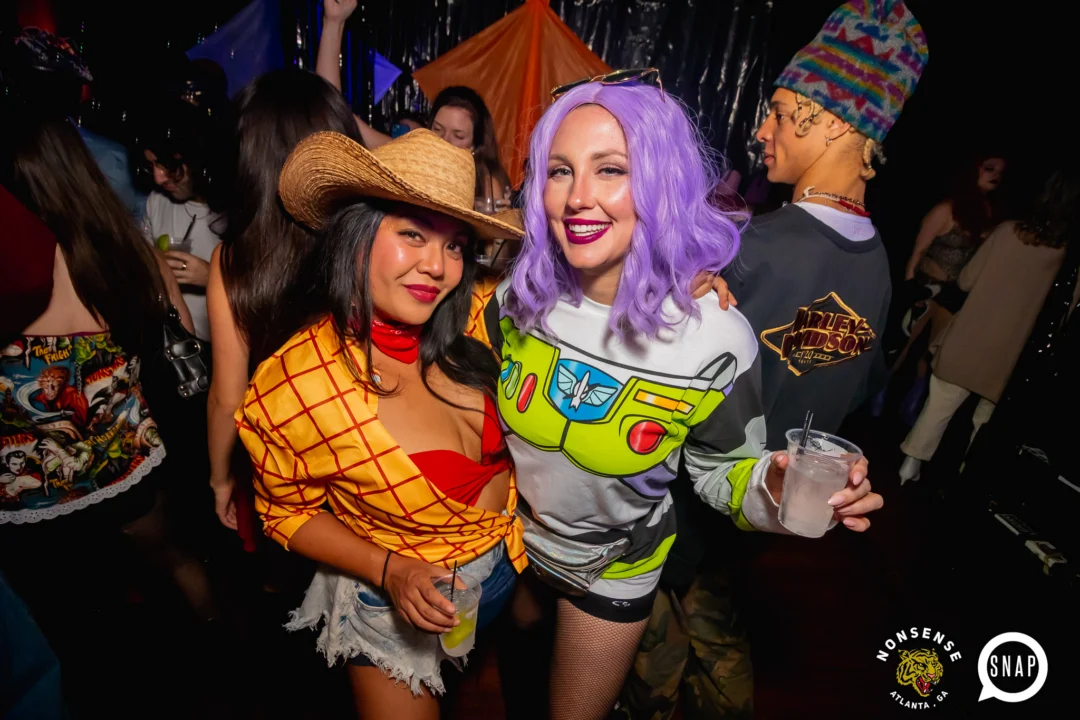 Hot Mess Halloween 2024 @ The Basement - Kimber was the DJ - Pics: @hellacurious for @ohsnapkid