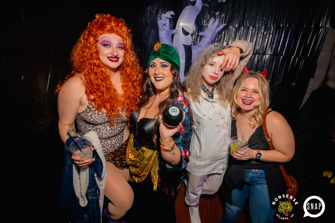 Hot Mess Halloween 2024 @ The Basement - Kimber was the DJ - Pics: @hellacurious for @ohsnapkid