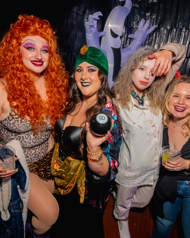 Hot Mess Halloween 2024 @ The Basement - Kimber was the DJ - Pics: @hellacurious for @ohsnapkid