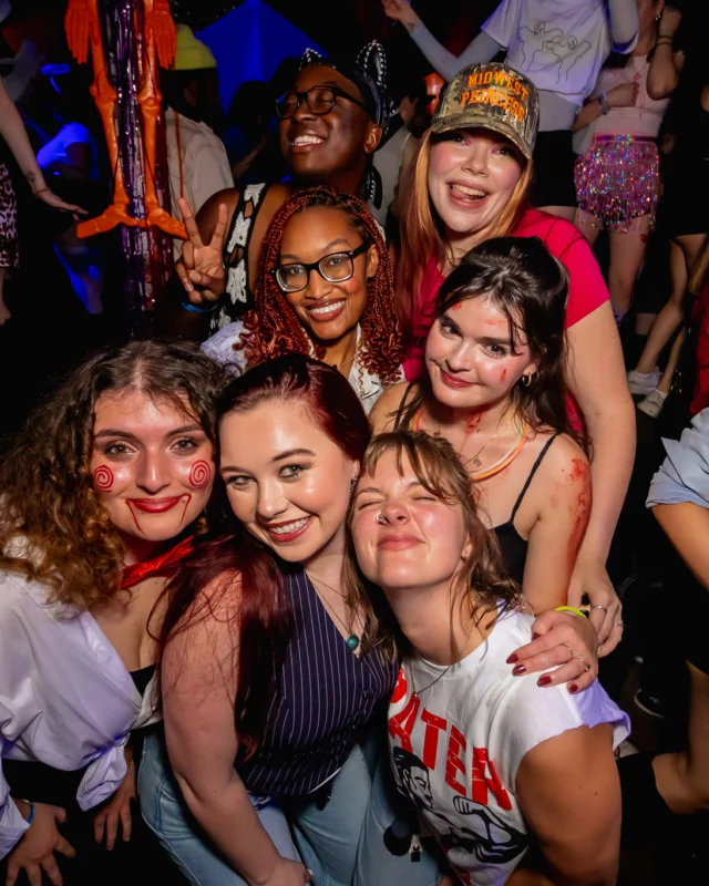 Hot Mess Halloween 2024 @ The Basement - Kimber was the DJ - Pics: @hellacurious for @ohsnapkid