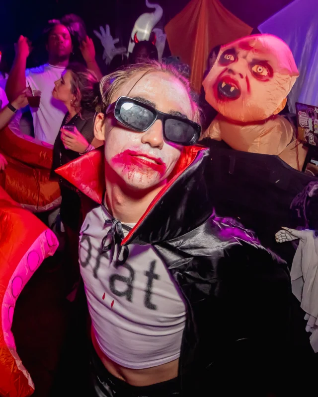 Hot Mess Halloween 2024 @ The Basement - Kimber was the DJ - Pics: @hellacurious for @ohsnapkid