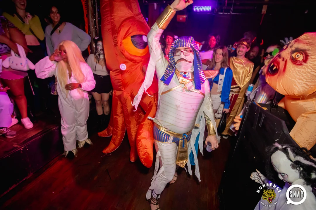 Hot Mess Halloween 2024 @ The Basement - Kimber was the DJ - Pics: @hellacurious for @ohsnapkid