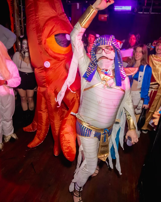 Hot Mess Halloween 2024 @ The Basement - Kimber was the DJ - Pics: @hellacurious for @ohsnapkid