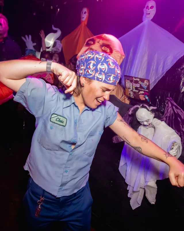 Hot Mess Halloween 2024 @ The Basement - Kimber was the DJ - Pics: @hellacurious for @ohsnapkid