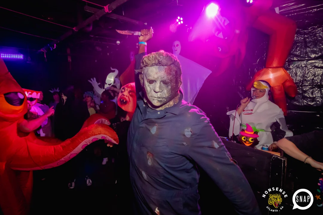 Hot Mess Halloween 2024 @ The Basement - Kimber was the DJ - Pics: @hellacurious for @ohsnapkid