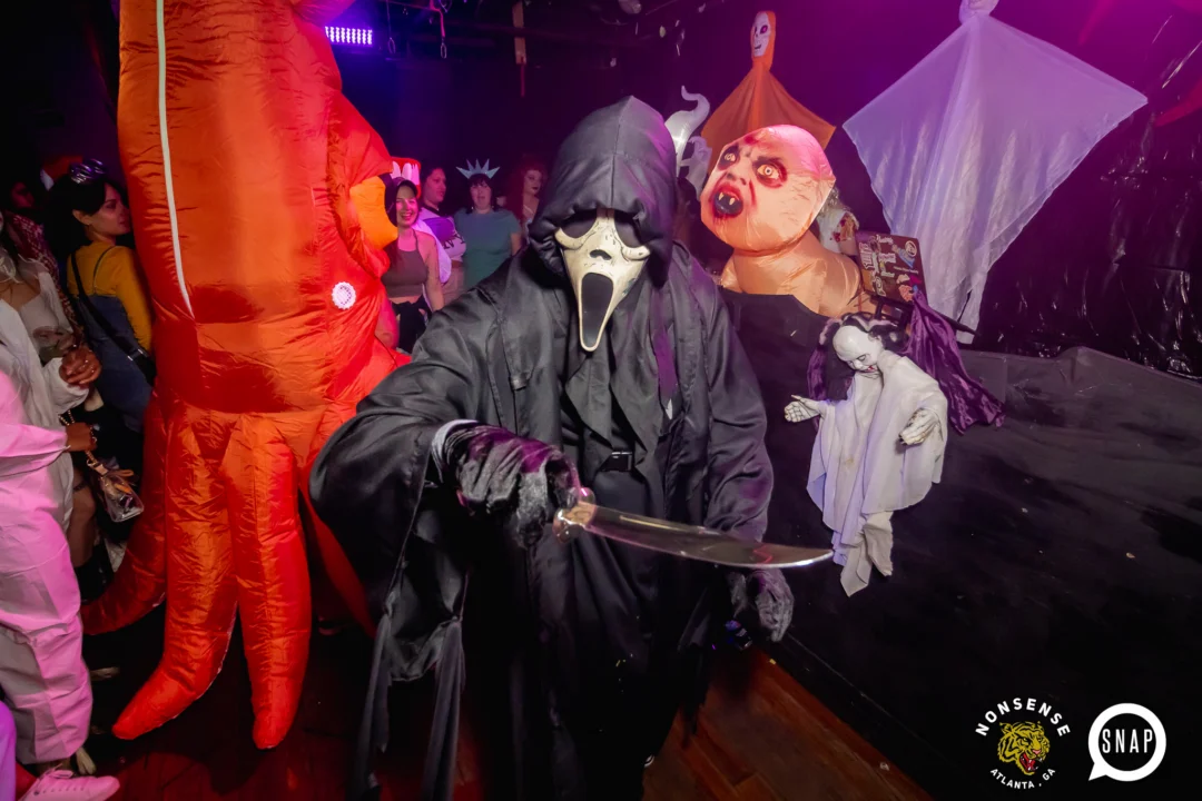 Hot Mess Halloween 2024 @ The Basement - Kimber was the DJ - Pics: @hellacurious for @ohsnapkid