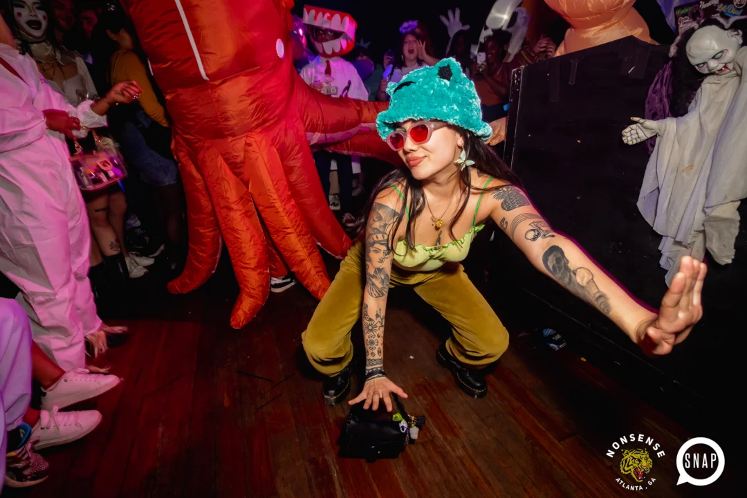 Hot Mess Halloween 2024 @ The Basement - Kimber was the DJ - Pics: @hellacurious for @ohsnapkid