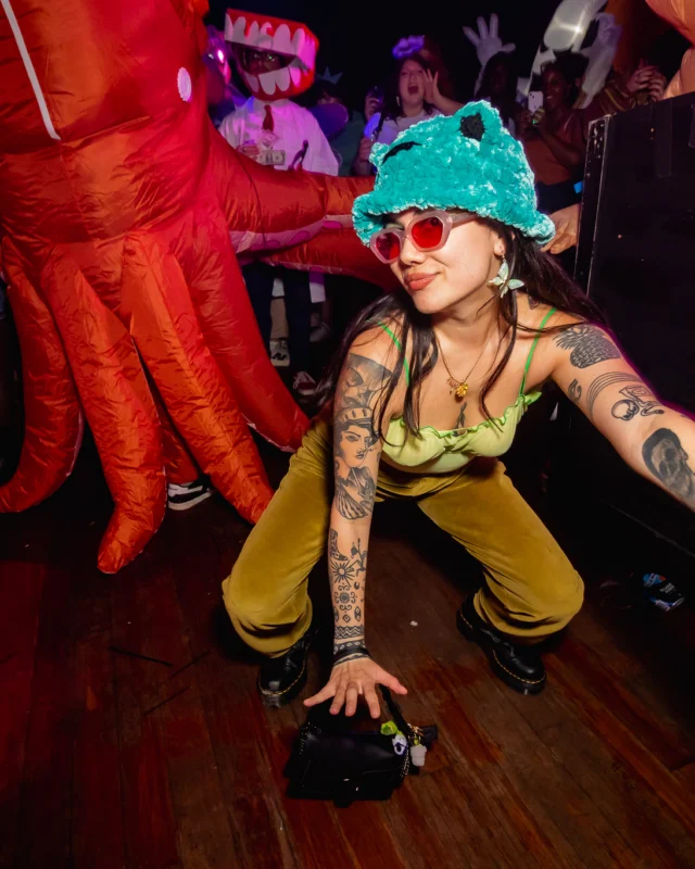 Hot Mess Halloween 2024 @ The Basement - Kimber was the DJ - Pics: @hellacurious for @ohsnapkid