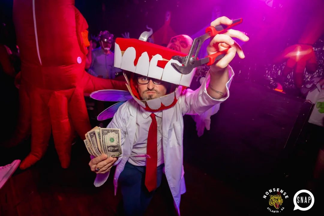 Hot Mess Halloween 2024 @ The Basement - Kimber was the DJ - Pics: @hellacurious for @ohsnapkid