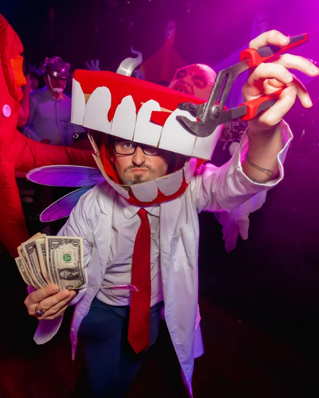 Hot Mess Halloween 2024 @ The Basement - Kimber was the DJ - Pics: @hellacurious for @ohsnapkid
