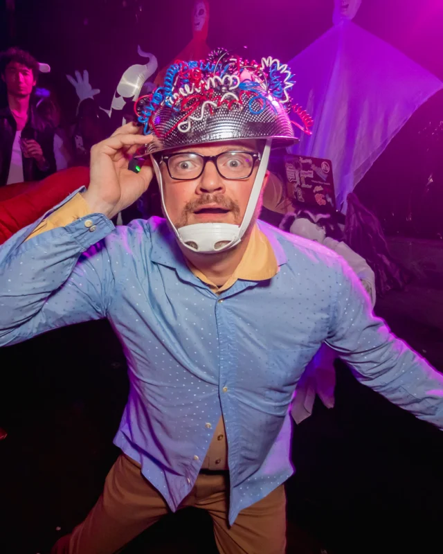 Hot Mess Halloween 2024 @ The Basement - Kimber was the DJ - Pics: @hellacurious for @ohsnapkid