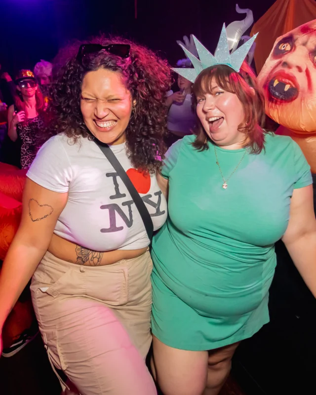 Hot Mess Halloween 2024 @ The Basement - Kimber was the DJ - Pics: @hellacurious for @ohsnapkid