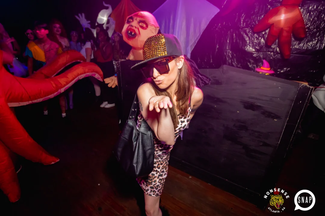Hot Mess Halloween 2024 @ The Basement - Kimber was the DJ - Pics: @hellacurious for @ohsnapkid