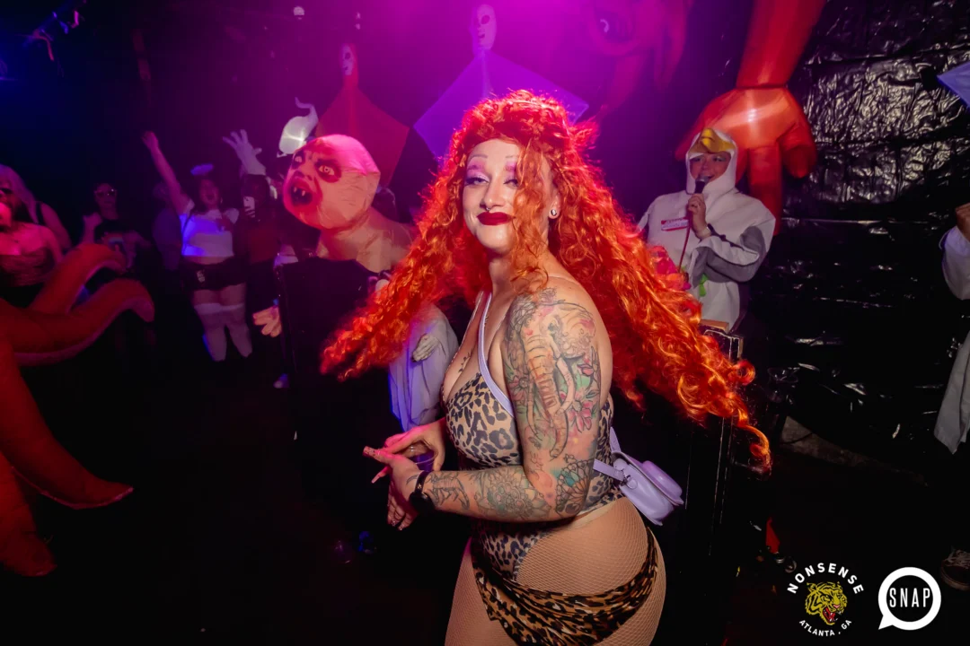 Hot Mess Halloween 2024 @ The Basement - Kimber was the DJ - Pics: @hellacurious for @ohsnapkid