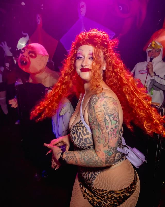 Hot Mess Halloween 2024 @ The Basement - Kimber was the DJ - Pics: @hellacurious for @ohsnapkid