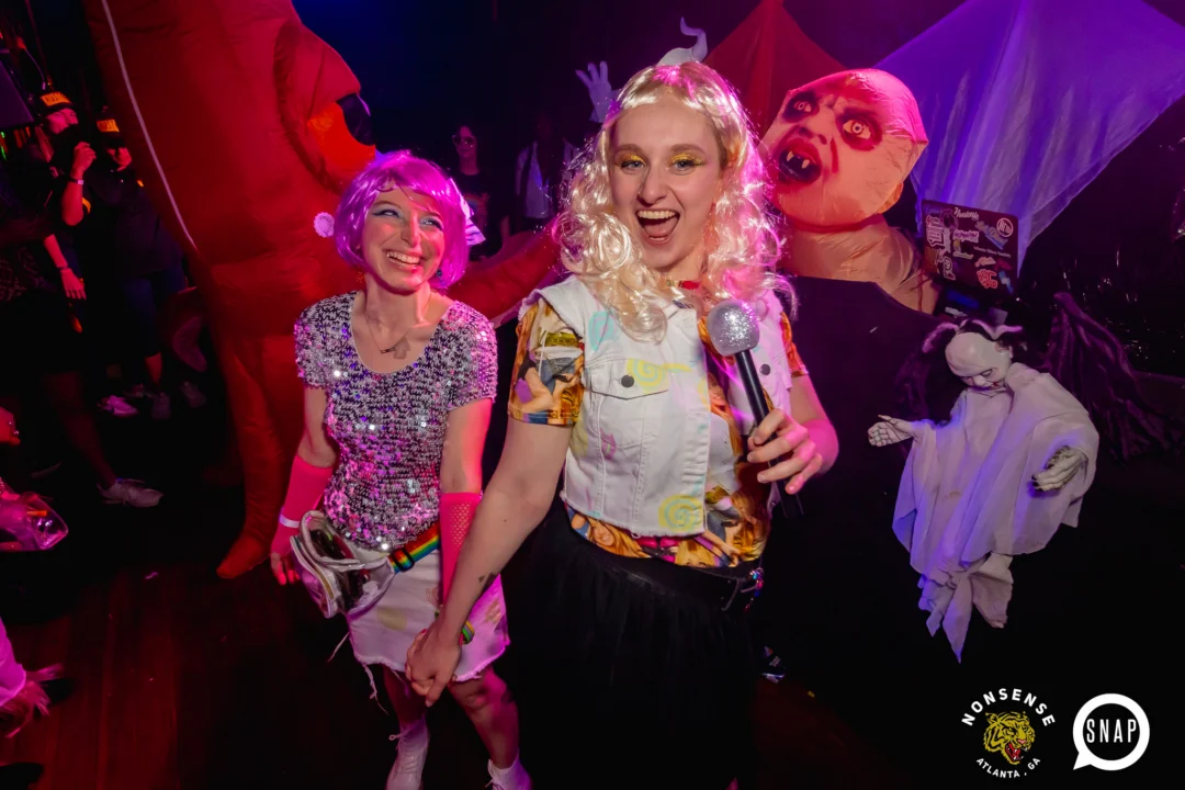 Hot Mess Halloween 2024 @ The Basement - Kimber was the DJ - Pics: @hellacurious for @ohsnapkid