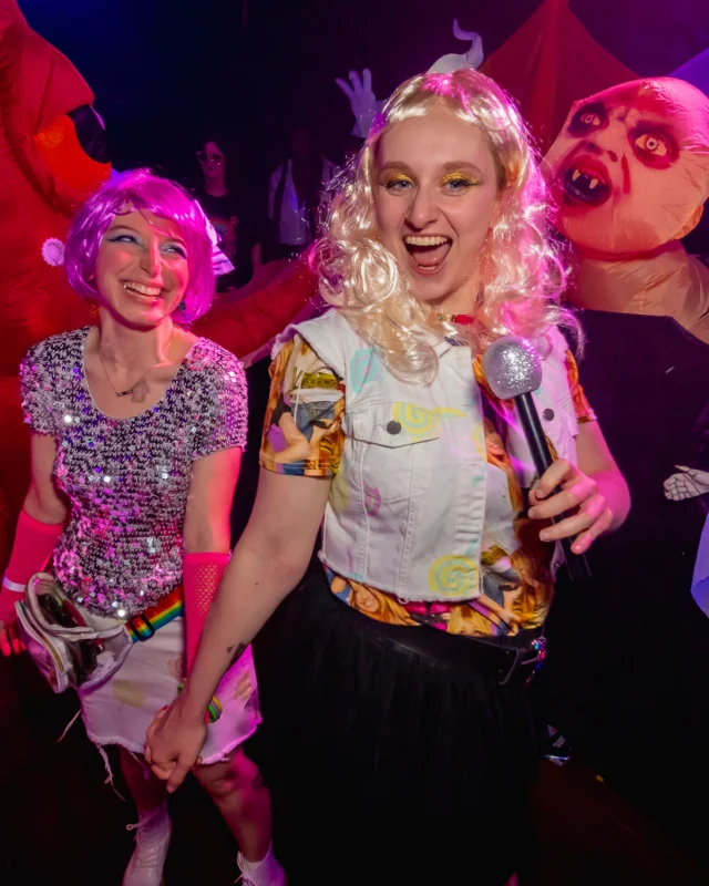 Hot Mess Halloween 2024 @ The Basement - Kimber was the DJ - Pics: @hellacurious for @ohsnapkid