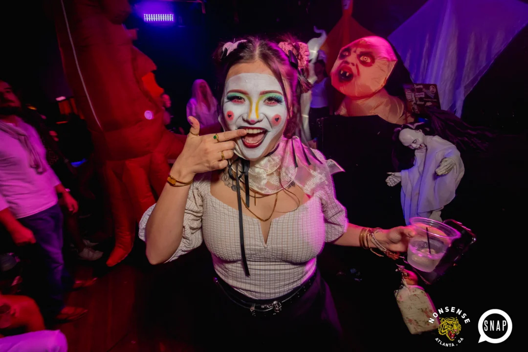 Hot Mess Halloween 2024 @ The Basement - Kimber was the DJ - Pics: @hellacurious for @ohsnapkid