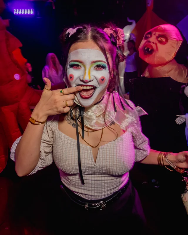 Hot Mess Halloween 2024 @ The Basement - Kimber was the DJ - Pics: @hellacurious for @ohsnapkid
