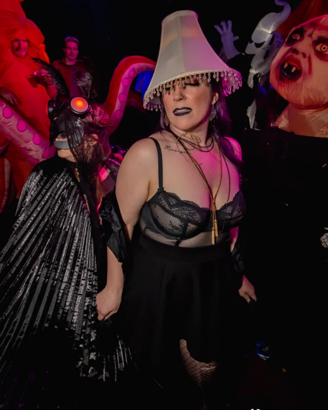 Hot Mess Halloween 2024 @ The Basement - Kimber was the DJ - Pics: @hellacurious for @ohsnapkid