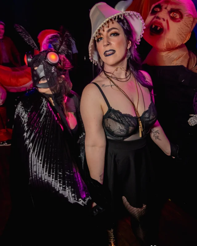 Hot Mess Halloween 2024 @ The Basement - Kimber was the DJ - Pics: @hellacurious for @ohsnapkid