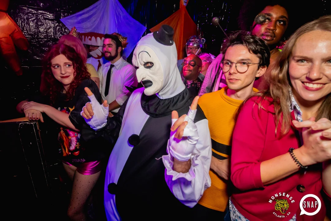 Hot Mess Halloween 2024 @ The Basement - Kimber was the DJ - Pics: @hellacurious for @ohsnapkid
