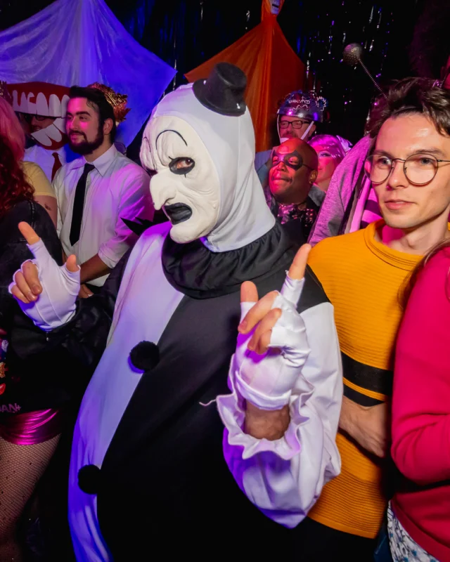Hot Mess Halloween 2024 @ The Basement - Kimber was the DJ - Pics: @hellacurious for @ohsnapkid