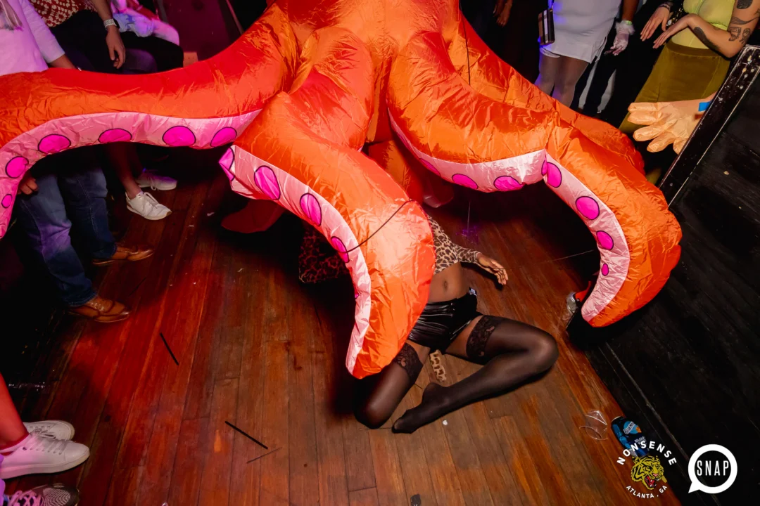 Hot Mess Halloween 2024 @ The Basement - Kimber was the DJ - Pics: @hellacurious for @ohsnapkid