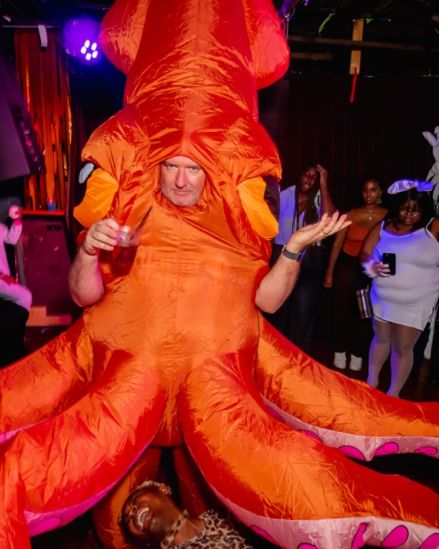 Hot Mess Halloween 2024 @ The Basement - Kimber was the DJ - Pics: @hellacurious for @ohsnapkid