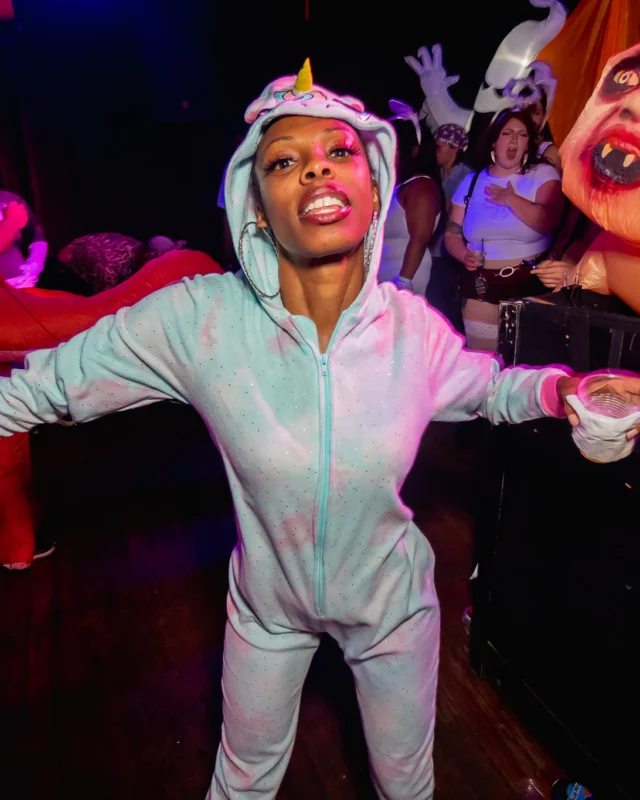 Hot Mess Halloween 2024 @ The Basement - Kimber was the DJ - Pics: @hellacurious for @ohsnapkid