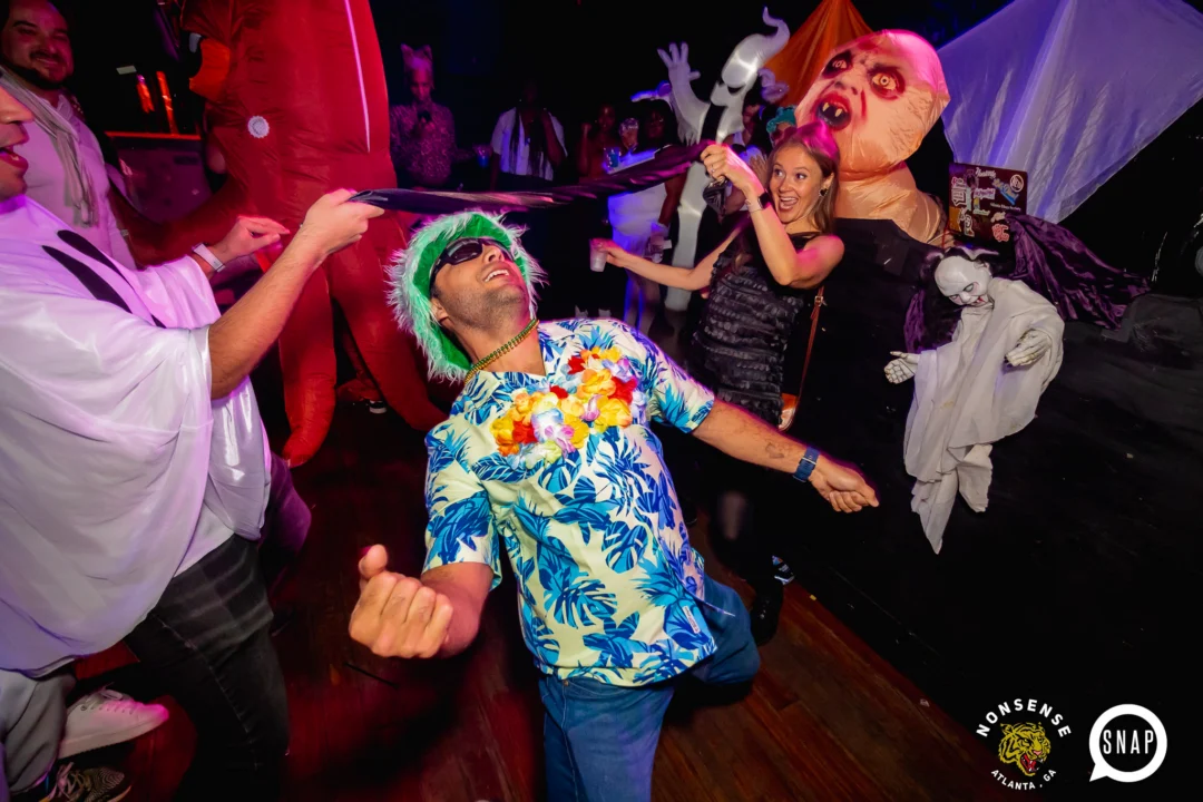 Hot Mess Halloween 2024 @ The Basement - Kimber was the DJ - Pics: @hellacurious for @ohsnapkid