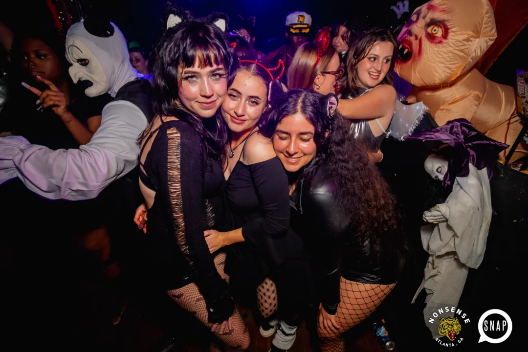 Hot Mess Halloween 2024 @ The Basement - Kimber was the DJ - Pics: @hellacurious for @ohsnapkid