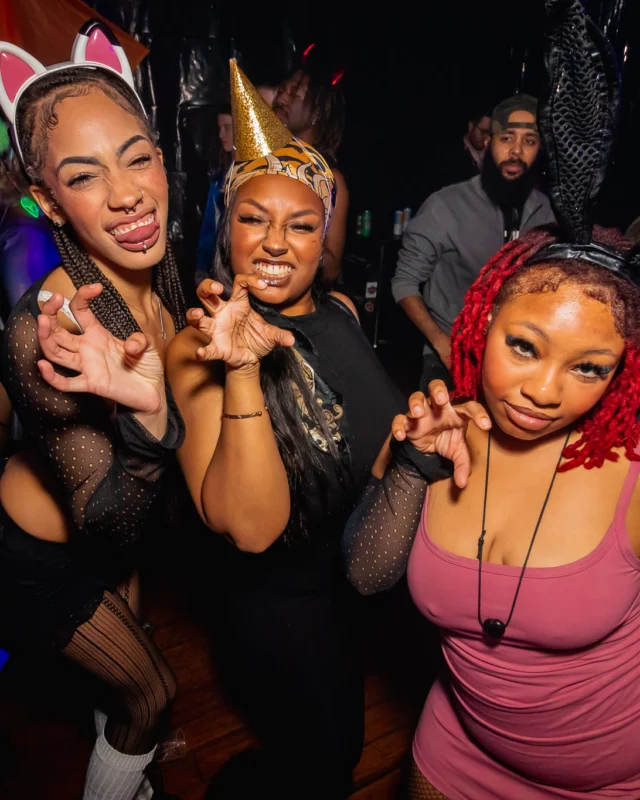 Hot Mess Halloween 2024 @ The Basement - Kimber was the DJ - Pics: @hellacurious for @ohsnapkid