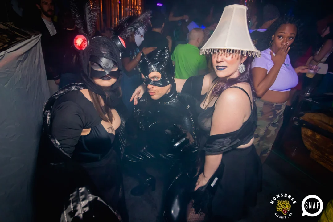 Hot Mess Halloween 2024 @ The Basement - Kimber was the DJ - Pics: @hellacurious for @ohsnapkid