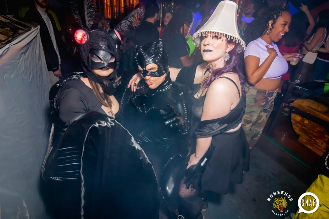 Hot Mess Halloween 2024 @ The Basement - Kimber was the DJ - Pics: @hellacurious for @ohsnapkid