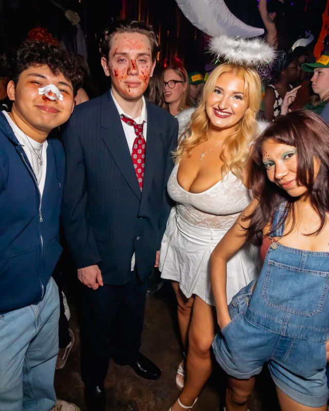Hot Mess Halloween 2024 @ The Basement - Kimber was the DJ - Pics: @hellacurious for @ohsnapkid