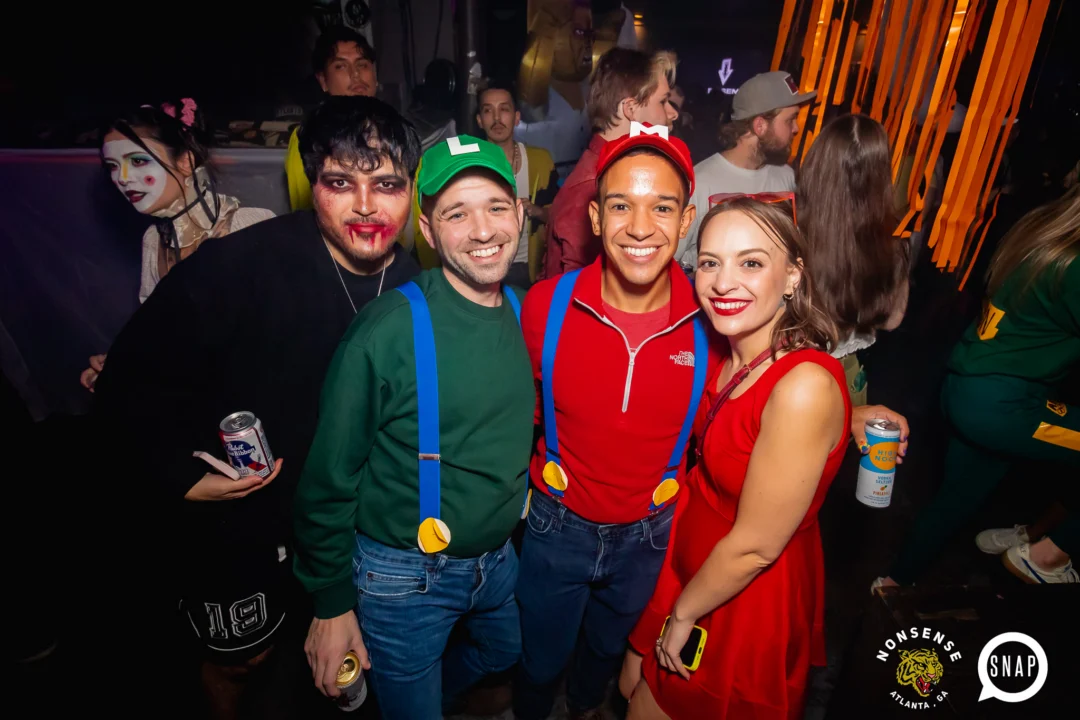 Hot Mess Halloween 2024 @ The Basement - Kimber was the DJ - Pics: @hellacurious for @ohsnapkid