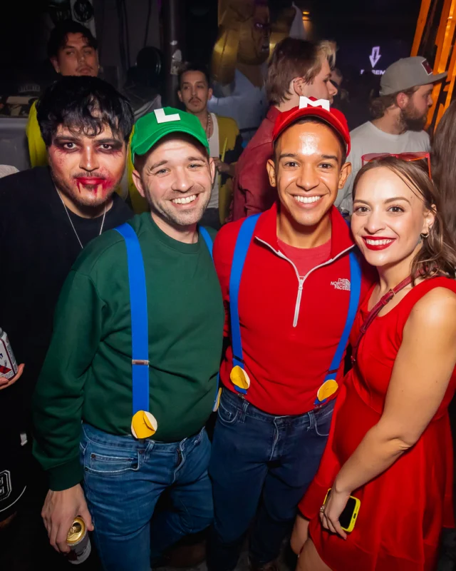 Hot Mess Halloween 2024 @ The Basement - Kimber was the DJ - Pics: @hellacurious for @ohsnapkid