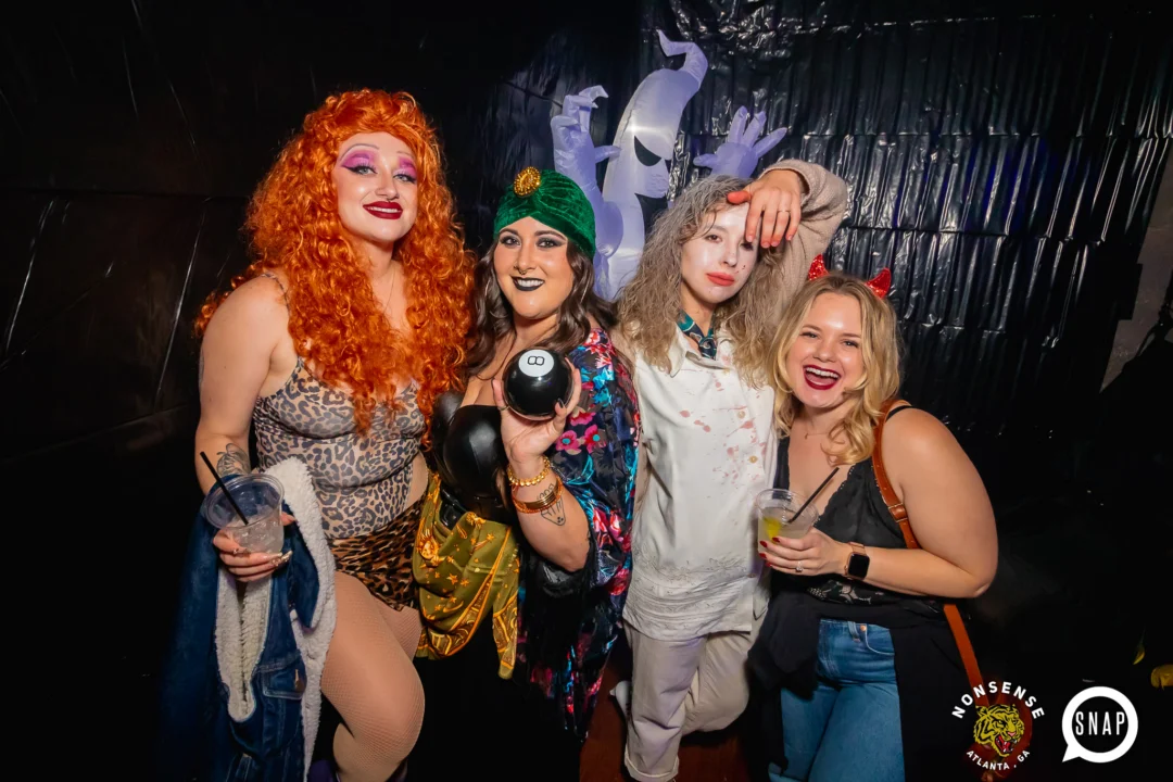 Hot Mess Halloween 2024 @ The Basement - Kimber was the DJ - Pics: @hellacurious for @ohsnapkid