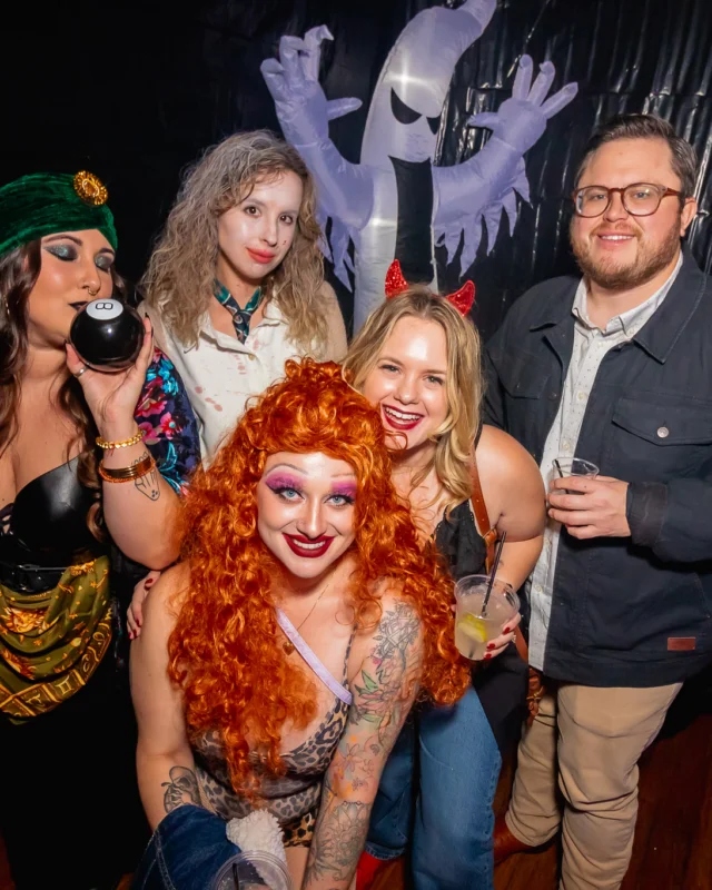Hot Mess Halloween 2024 @ The Basement - Kimber was the DJ - Pics: @hellacurious for @ohsnapkid