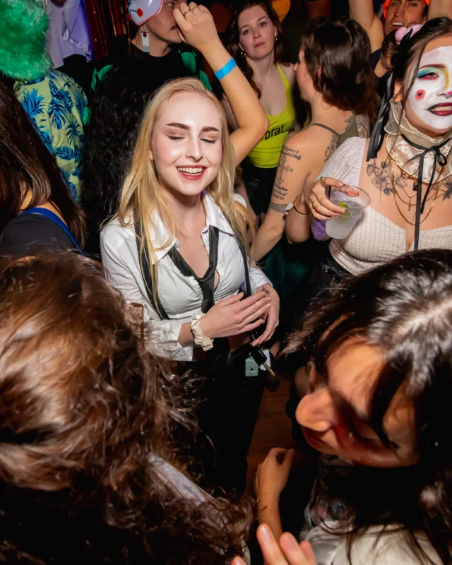 Hot Mess Halloween 2024 @ The Basement - Kimber was the DJ - Pics: @hellacurious for @ohsnapkid