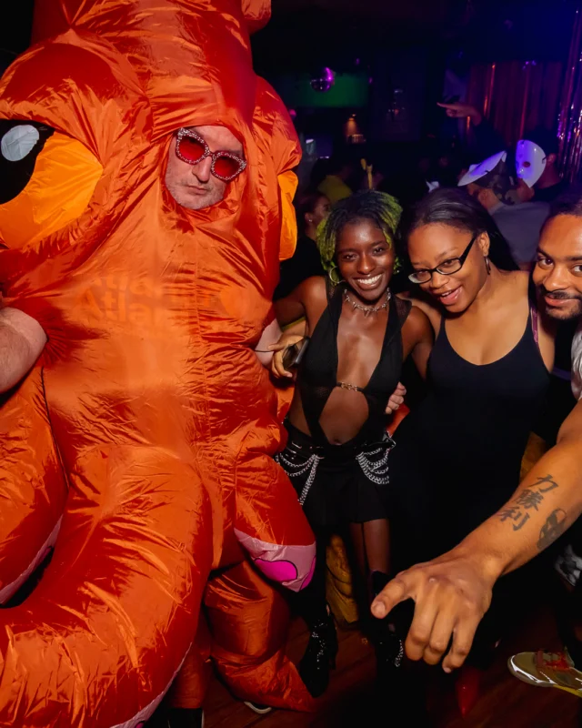 Hot Mess Halloween 2024 @ The Basement - Kimber was the DJ - Pics: @hellacurious for @ohsnapkid